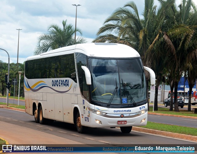 Viação Ouro e Prata 679 na cidade de Campo Grande, Mato Grosso do Sul, Brasil, por Eduardo  Marques Teixeira. ID da foto: 11391838.