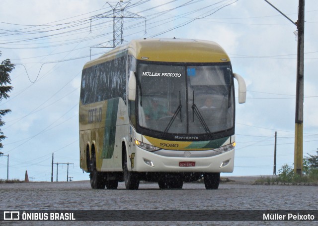 Empresa Gontijo de Transportes 19080 na cidade de Rio Largo, Alagoas, Brasil, por Müller Peixoto. ID da foto: 11391493.