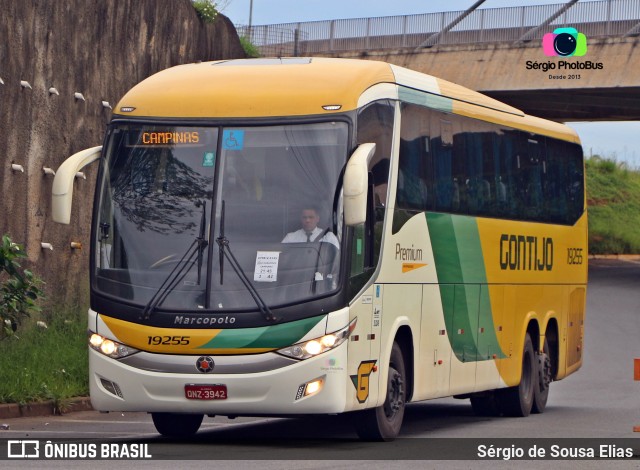 Empresa Gontijo de Transportes 19255 na cidade de Campinas, São Paulo, Brasil, por Sérgio de Sousa Elias. ID da foto: 11392651.