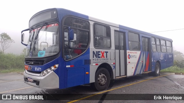 Next Mobilidade - ABC Sistema de Transporte 81.471 na cidade de São Bernardo do Campo, São Paulo, Brasil, por Erik Henrique. ID da foto: 11391823.