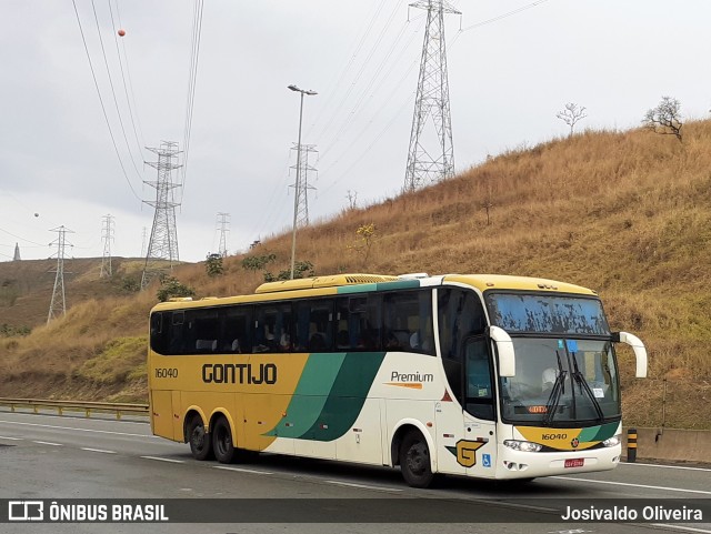 Empresa Gontijo de Transportes 16040 na cidade de Aparecida, São Paulo, Brasil, por Josivaldo Oliveira. ID da foto: 11391338.