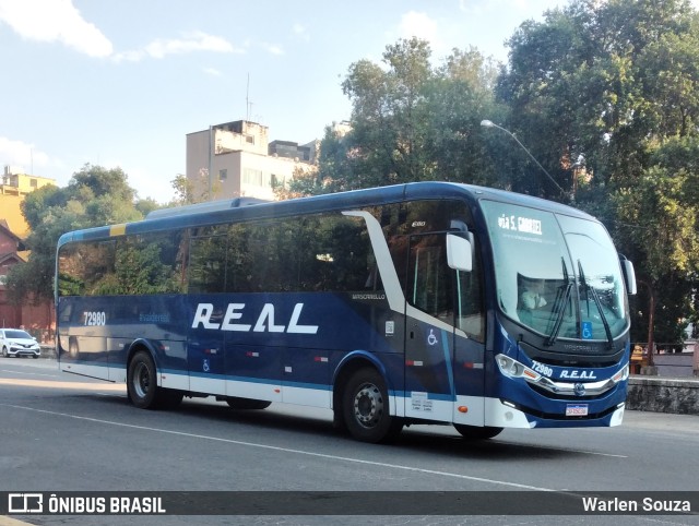 Viação Real Ita 72980 na cidade de Cachoeiro de Itapemirim, Espírito Santo, Brasil, por Warlen Souza. Número da foto: #11393396.