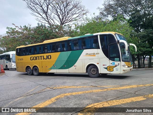 Empresa Gontijo de Transportes 17305 na cidade de São Paulo, São Paulo, Brasil, por Jonathan Silva. ID da foto: 11391089.