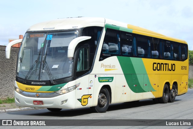 Empresa Gontijo de Transportes 18710 na cidade de São Paulo, São Paulo, Brasil, por Lucas Lima. ID da foto: 11391546.