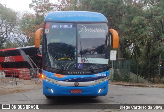 Empresa de Ônibus Pássaro Marron 5875 na cidade de São Paulo, São Paulo, Brasil, por Diego Cardoso da Silva. Número da foto: #11390903.