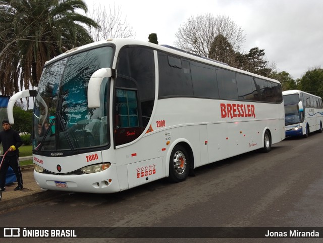 Expresso Bressan de Transportes 2000 na cidade de Rivera, Uruguai, por Jonas Miranda. ID da foto: 11391284.