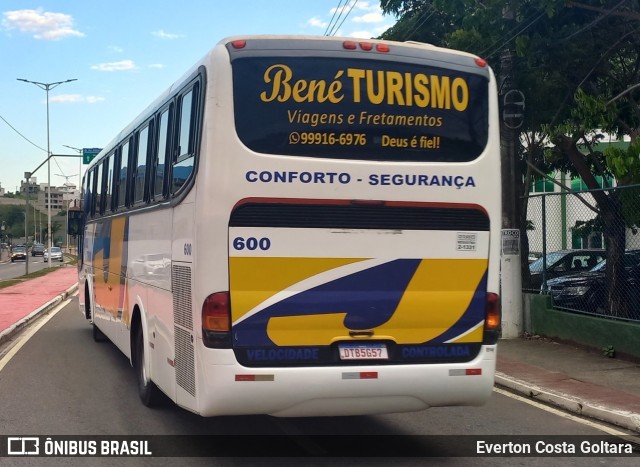 Bené Turismo 600 na cidade de Cariacica, Espírito Santo, Brasil, por Everton Costa Goltara. Número da foto: #11392775.