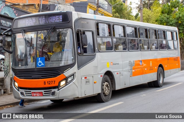 TRANSPPASS - Transporte de Passageiros 8 1277 na cidade de São Paulo, São Paulo, Brasil, por Lucas Sousa. ID da foto: 11393825.