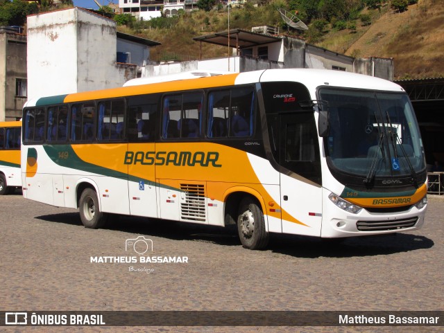 Viação Bassamar 149 na cidade de Juiz de Fora, Minas Gerais, Brasil, por Mattheus Bassamar. ID da foto: 11392207.