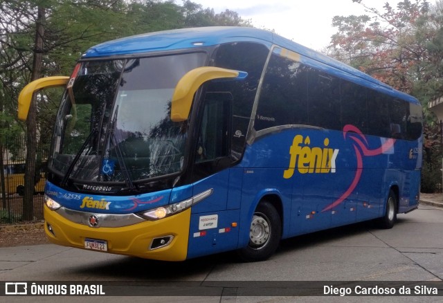 Rápido Expresso Fênix Viação 42525 na cidade de São Paulo, São Paulo, Brasil, por Diego Cardoso da Silva. ID da foto: 11390776.