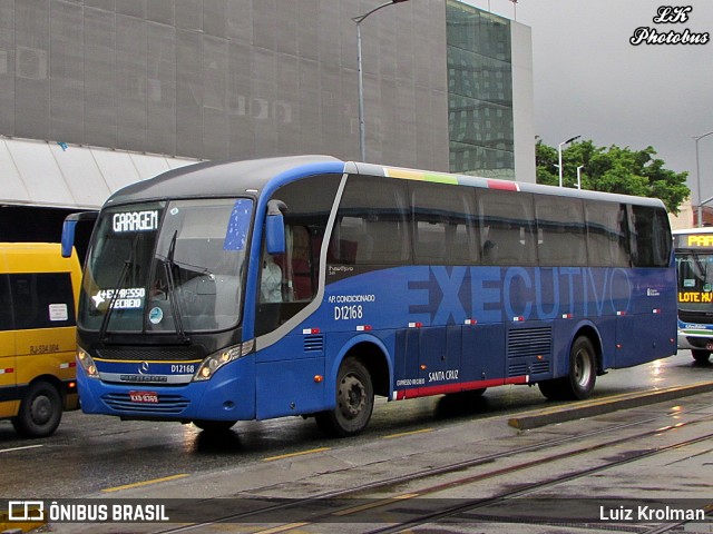 Expresso Recreio D12168 na cidade de Rio de Janeiro, Rio de Janeiro, Brasil, por Luiz Krolman. ID da foto: 11392920.