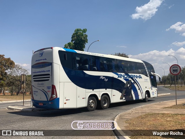 Empresa de Transportes Andorinha 7007 na cidade de Brasília, Distrito Federal, Brasil, por Wagner Rocha. ID da foto: 11392229.