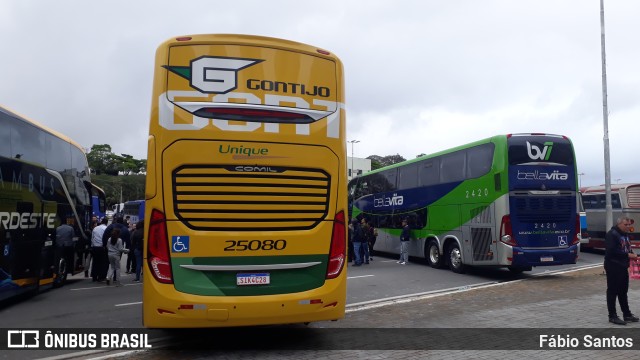 Empresa Gontijo de Transportes 25080 na cidade de Barueri, São Paulo, Brasil, por Fábio Santos. Número da foto: #11393370.