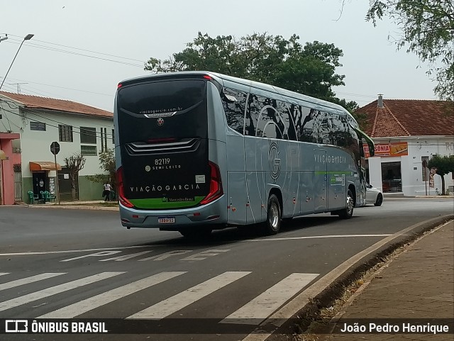Viação Garcia 82119 na cidade de Jaú, São Paulo, Brasil, por João Pedro Henrique. Número da foto: #11392722.