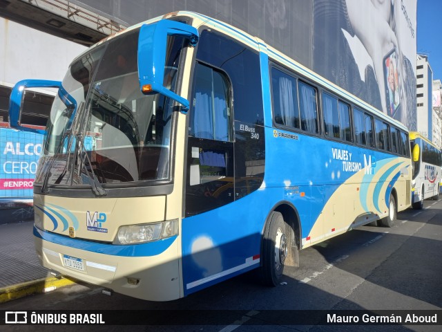 MP Viajes y Turismo KTU1553 na cidade de Ciudad Autónoma de Buenos Aires, Argentina, por Mauro Germán Aboud. ID da foto: 11393629.