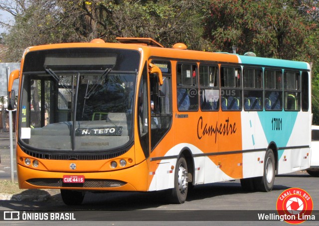 Viação Campestre 17001 na cidade de Cosmópolis, São Paulo, Brasil, por Wellington Lima. Número da foto: #11390678.