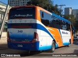 Pullman Bus 340 na cidade de Estación Central, Santiago, Metropolitana de Santiago, Chile, por Benjamín Tomás Lazo Acuña. ID da foto: :id.