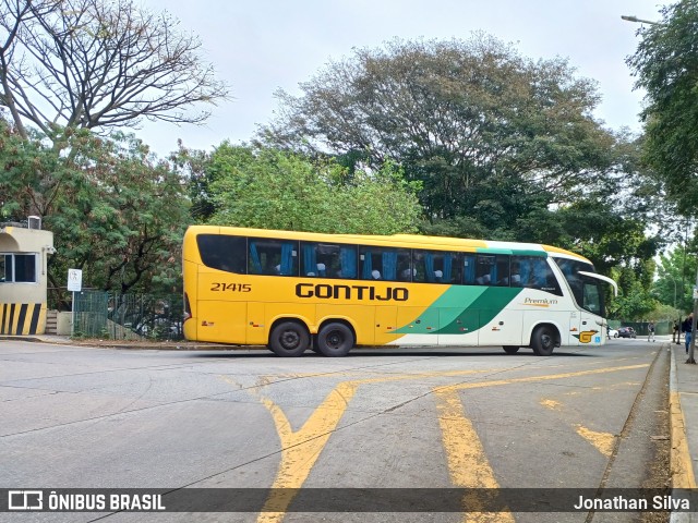 Empresa Gontijo de Transportes 21415 na cidade de São Paulo, São Paulo, Brasil, por Jonathan Silva. ID da foto: 11394503.