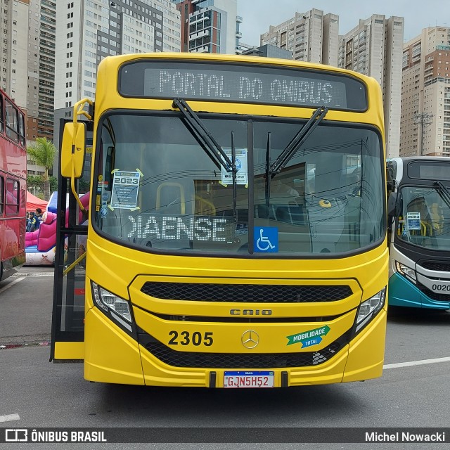 Viação Jundiaiense 2305 na cidade de Barueri, São Paulo, Brasil, por Michel Nowacki. Número da foto: #11396785.