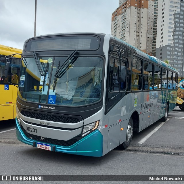 Auto Viação Urubupungá 00201 na cidade de Barueri, São Paulo, Brasil, por Michel Nowacki. Número da foto: #11396808.