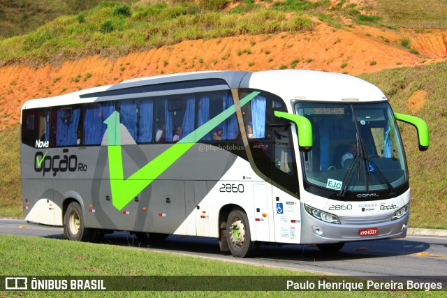 Nova Opção Turismo 2860 na cidade de Aparecida, São Paulo, Brasil, por Paulo Henrique Pereira Borges. ID da foto: 11396629.