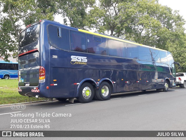 SGS Turismo 9878 na cidade de Esteio, Rio Grande do Sul, Brasil, por JULIO SILVA. Número da foto: #11396962.