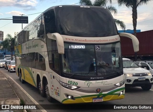 Transferro Turismo 1020 na cidade de Cariacica, Espírito Santo, Brasil, por Everton Costa Goltara. ID da foto: 11395813.