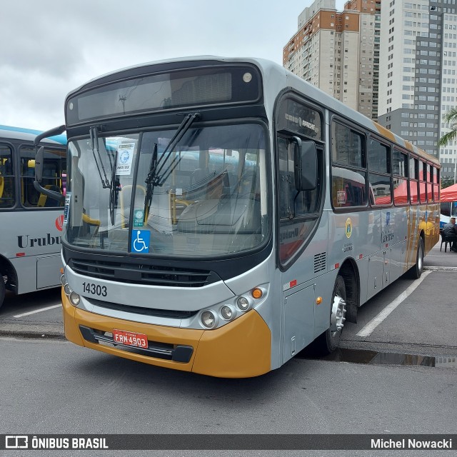 Viação Cidade de Caieiras 14303 na cidade de Barueri, São Paulo, Brasil, por Michel Nowacki. Número da foto: #11396827.