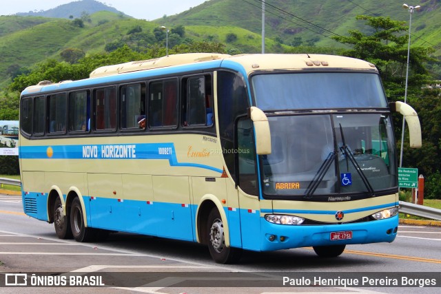 Viação Novo Horizonte 1008211 na cidade de Barra do Piraí, Rio de Janeiro, Brasil, por Paulo Henrique Pereira Borges. ID da foto: 11396615.