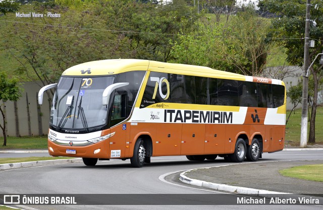 Viação Nova Itapemirim 70000 na cidade de Barueri, São Paulo, Brasil, por Michael  Alberto Vieira. Número da foto: #11397353.