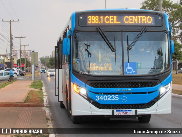 Urbi Mobilidade Urbana 340235 na cidade de Samambaia, Distrito Federal, Brasil, por Isaac Araújo de Souza. Número da foto: #11394051.