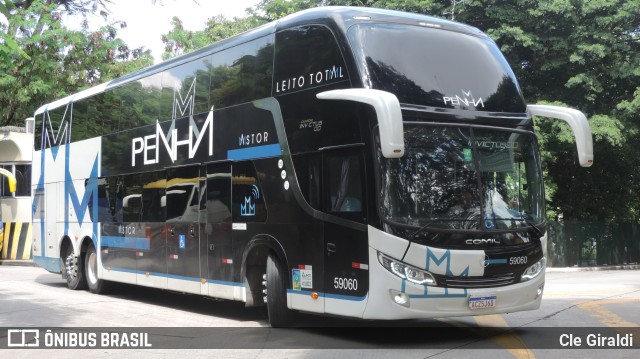 Empresa de Ônibus Nossa Senhora da Penha 59060 na cidade de São Paulo, São Paulo, Brasil, por Cle Giraldi. ID da foto: 11396765.