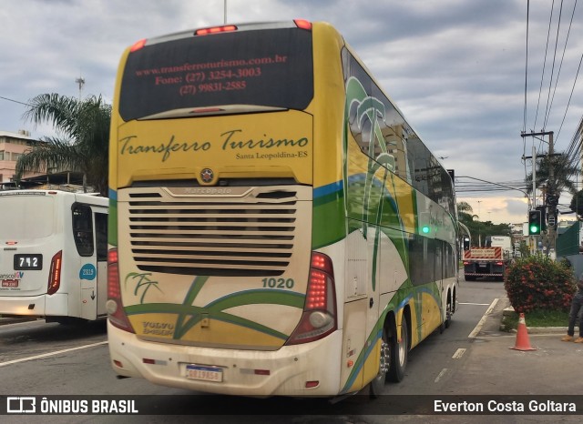 Transferro Turismo 1020 na cidade de Cariacica, Espírito Santo, Brasil, por Everton Costa Goltara. Número da foto: #11395820.