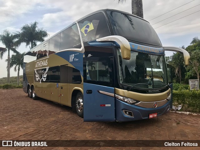 Athenas Turismo 3040 na cidade de Jataí, Goiás, Brasil, por Cleiton Feitosa. ID da foto: 11396144.