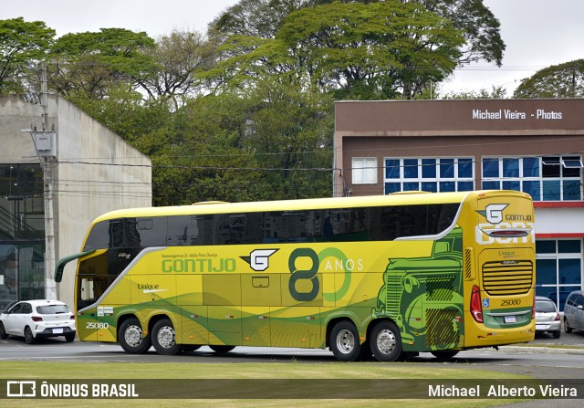 Empresa Gontijo de Transportes 25080 na cidade de Barueri, São Paulo, Brasil, por Michael  Alberto Vieira. Número da foto: #11397391.