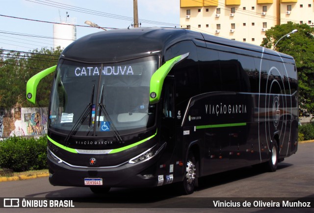 Viação Garcia 82399 na cidade de Presidente Prudente, São Paulo, Brasil, por Vinicius de Oliveira Munhoz. Número da foto: #11397764.