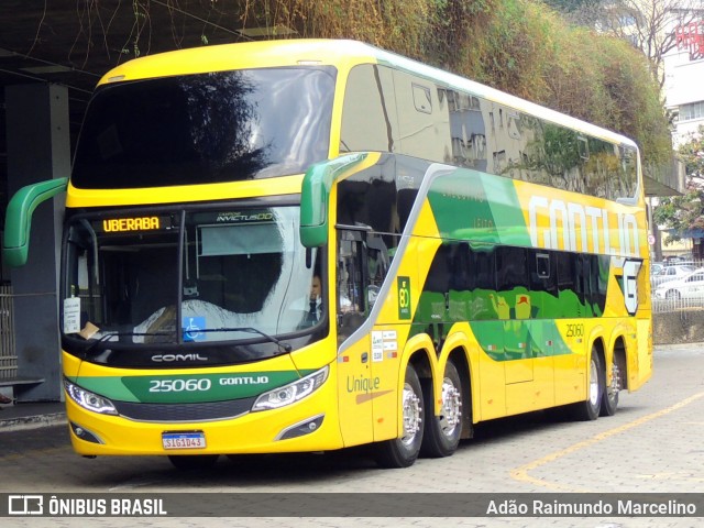 Empresa Gontijo de Transportes 25060 na cidade de Belo Horizonte, Minas Gerais, Brasil, por Adão Raimundo Marcelino. ID da foto: 11396011.