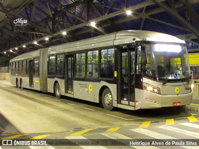 Lirabus 1540 na cidade de São Paulo, São Paulo, Brasil, por Henrique Alves de Paula Silva. Número da foto: #11396130.