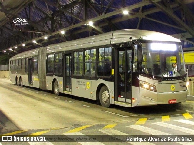 Lirabus 1540 na cidade de São Paulo, São Paulo, Brasil, por Henrique Alves de Paula Silva. ID da foto: 11396130.