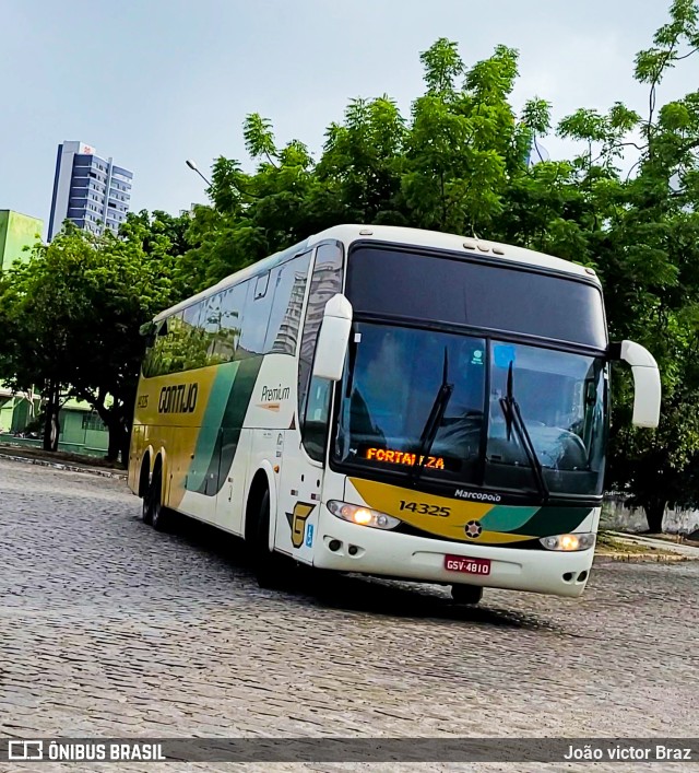 Empresa Gontijo de Transportes 14325 na cidade de Fortaleza, Ceará, Brasil, por João victor Braz. ID da foto: 11394726.