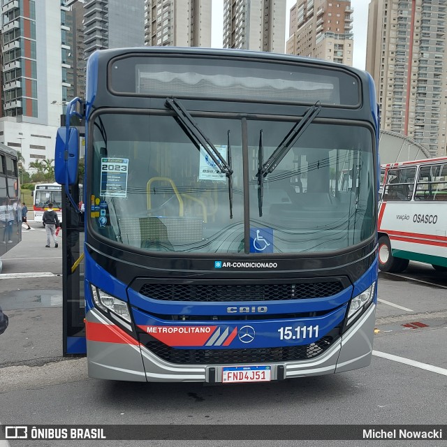 Viação Miracatiba 15.1111 na cidade de Barueri, São Paulo, Brasil, por Michel Nowacki. Número da foto: #11397045.