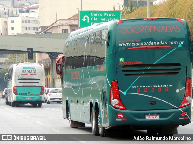 Companhia Coordenadas de Transportes 50300 na cidade de Belo Horizonte, Minas Gerais, Brasil, por Adão Raimundo Marcelino. ID da foto: 11396113.