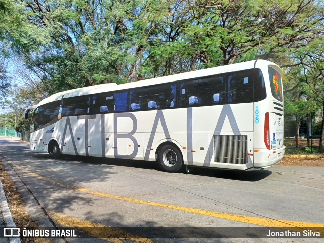 Viação Atibaia São Paulo 1020 na cidade de São Paulo, São Paulo, Brasil, por Jonathan Silva. ID da foto: 11394543.