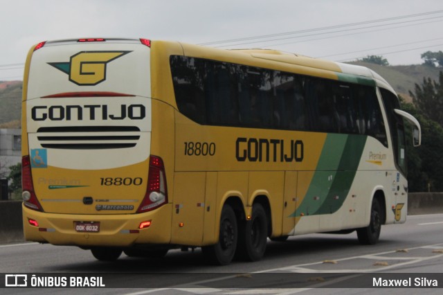 Empresa Gontijo de Transportes 18800 na cidade de Barra Mansa, Rio de Janeiro, Brasil, por Maxwel Silva. ID da foto: 11395193.