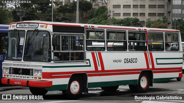 Viação Osasco 1981 na cidade de Barueri, São Paulo, Brasil, por Busologia Gabrielística. Número da foto: #11398726.