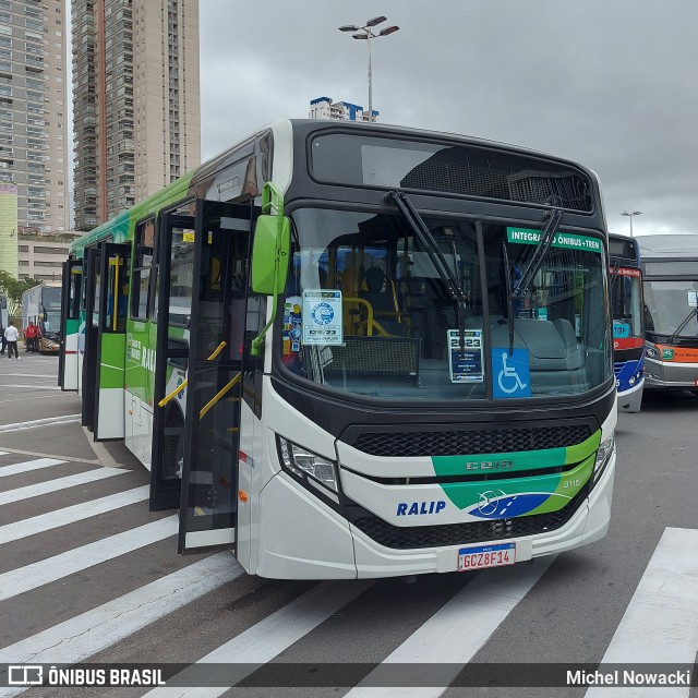 Ralip Transportes Rodoviários 3115 na cidade de Barueri, São Paulo, Brasil, por Michel Nowacki. Número da foto: #11399845.