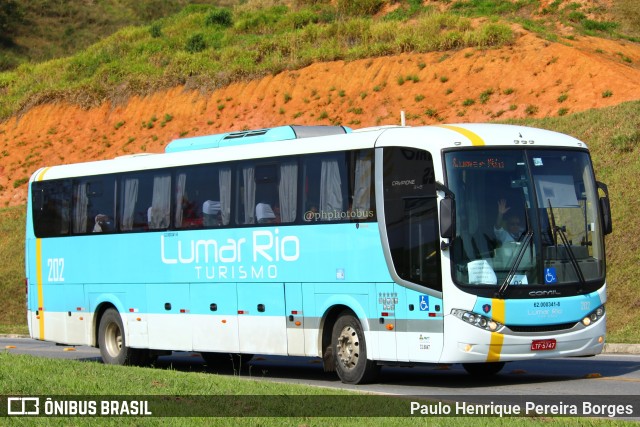 Lumar Rio Turismo 202 na cidade de Aparecida, São Paulo, Brasil, por Paulo Henrique Pereira Borges. Número da foto: #11399948.
