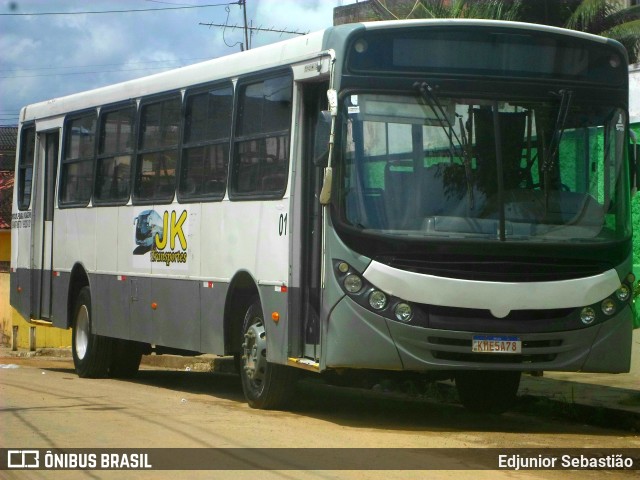 JK Transportes 5078 na cidade de Nazaré da Mata, Pernambuco, Brasil, por Edjunior Sebastião. ID da foto: 11399771.