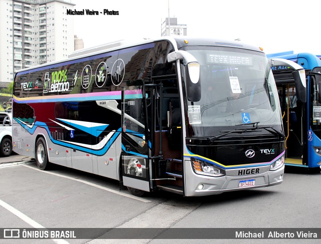 Higer KLQ111HYAEV na cidade de Barueri, São Paulo, Brasil, por Michael Alberto Vieira. Número da foto: #11398304.