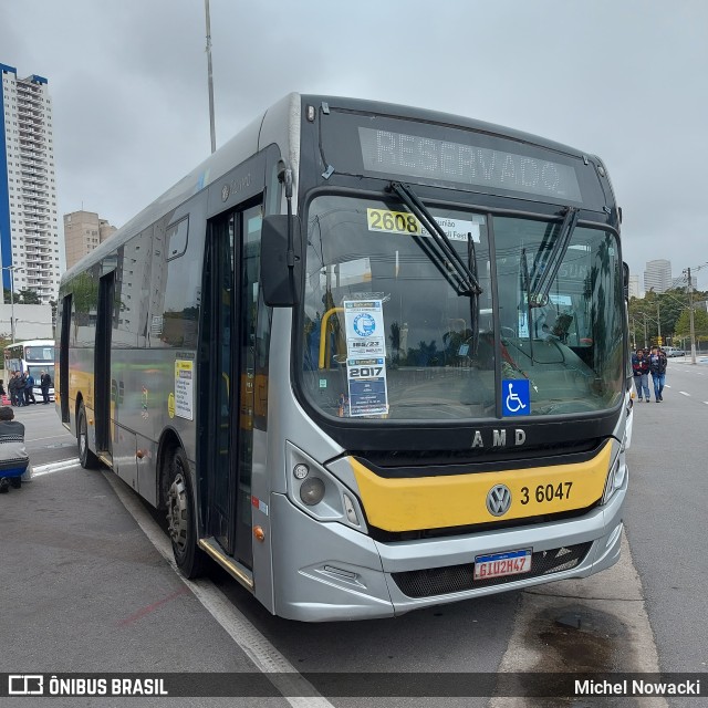 Transunião Transportes 3 6047 na cidade de Barueri, São Paulo, Brasil, por Michel Nowacki. Número da foto: #11400074.